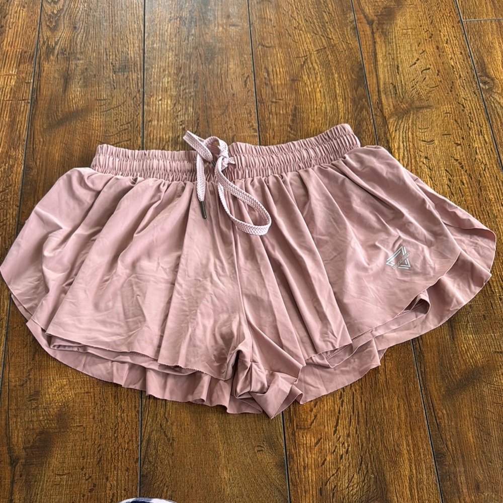 Women's Pink Athletic Shorts